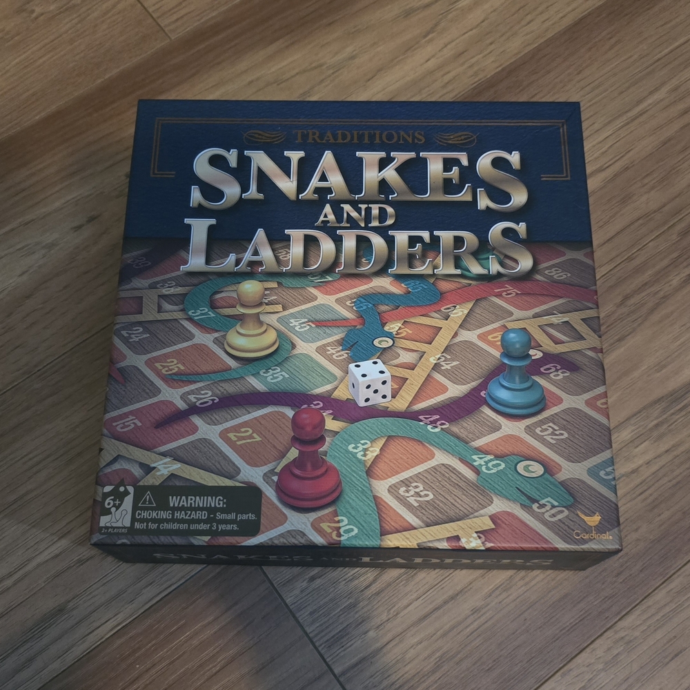 Traditions Snakes and Ladders Board Game